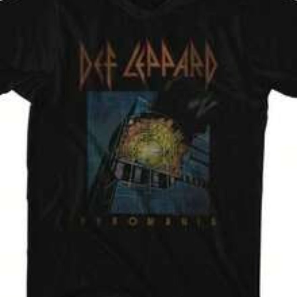 Tee Shirt Def Leppard  Pyromania New